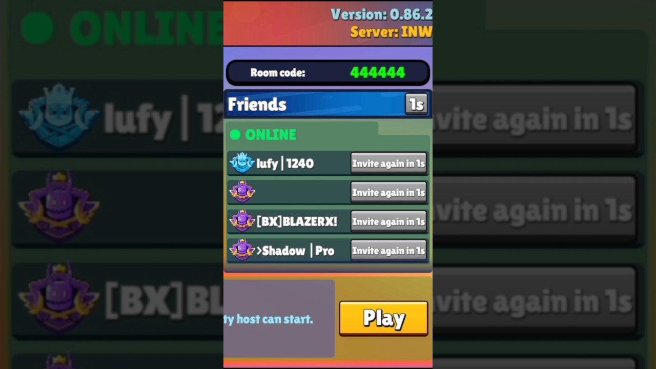 Room Code Luck Epic Stumble Guys Room code luck 🥶👑#StumbleGuys #EpicLuck #GamingShorts ...
