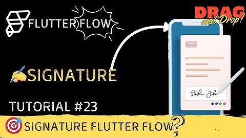 Signature Pad | Signature Pad in Flutter |Digital Signature in Flutter | FlutterTutorial #signature