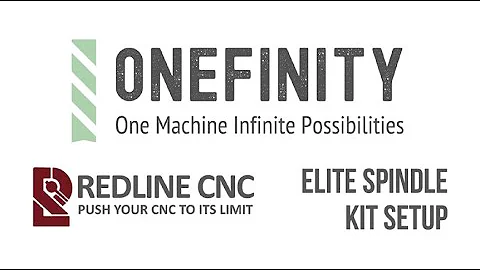 Onefinity Spindle Kit by Redline CNC | Masso Installation
