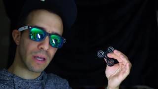 3 DIY Fidget Spinner Magic Tricks! How to Make Spinners Float and more!