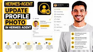 How To Update Profile Photo Using Hermes Agent (Step-by-step)