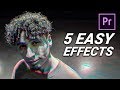 5 FAST & EASY CREATIVE EFFECTS in Premiere Pro