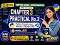 Class 10 Computer Practical 3 Chapter 3 | Python Program to Input Name & Display Greeting Message