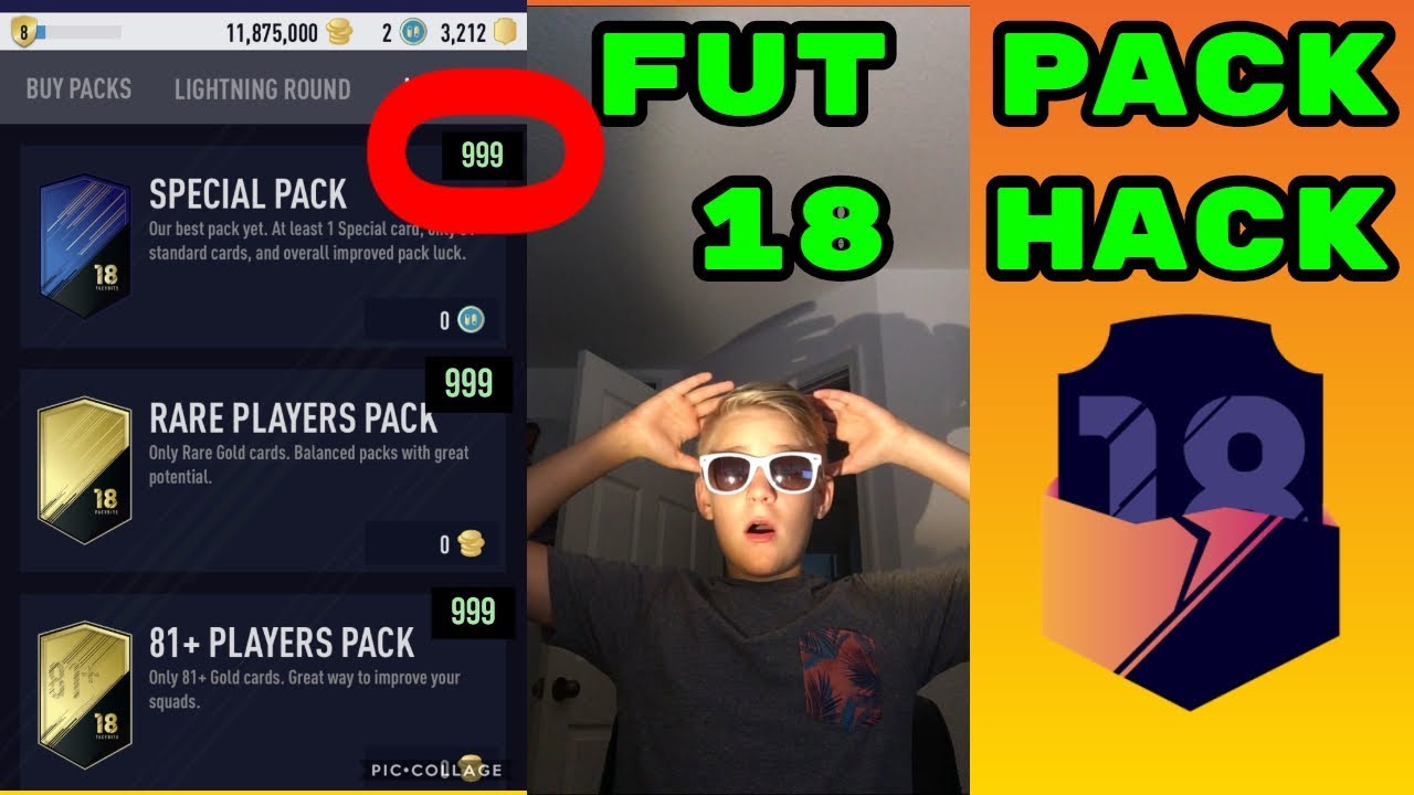 *UNLIMITED* SPECIAL PACKS *HACK* ON FUT 18 PACYBITS!!! (STILL WORKING