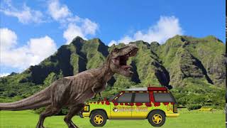 El secuestro de T-rex/ Jurassic park