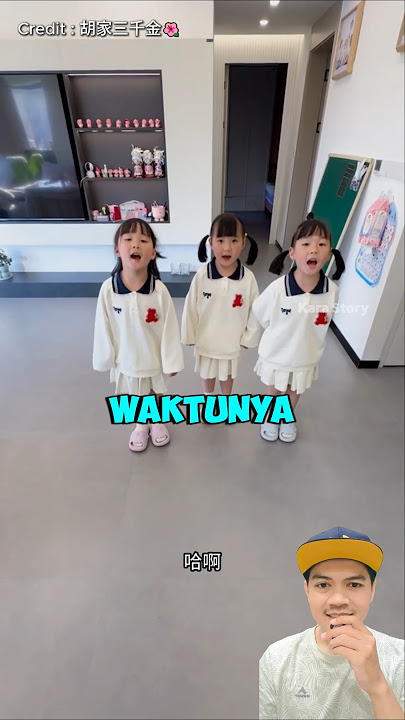 KETIKA PAPA MENGURUS 3 ANAK KEMBAR 🥰 || KaraStory #shorts