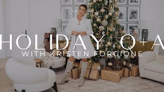 Holiday Q+A with an Interior Designer | THELIFESTYLEDCO