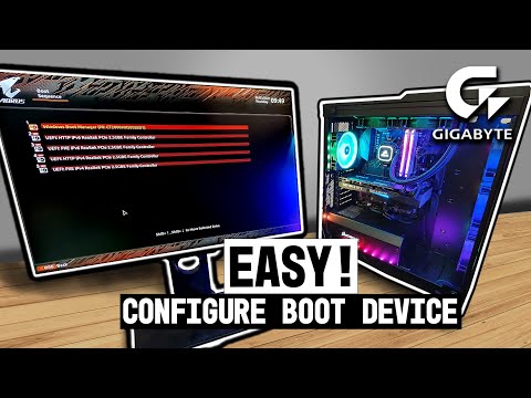 How to Configure Boot Device Sequence on Gigabyte Motherboards!