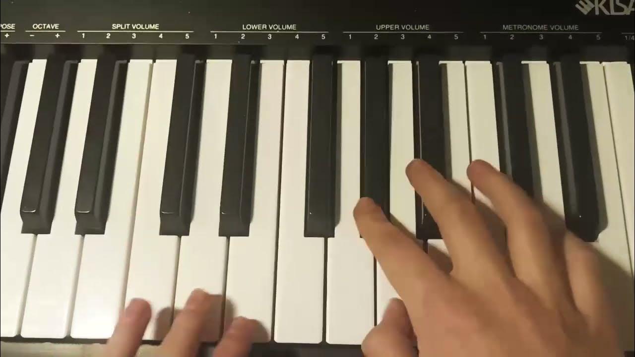 Megalovania easy piano tutorial - YouTube