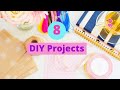 8 Crazy Easy Crafts From Waste Materials / DIY Projects