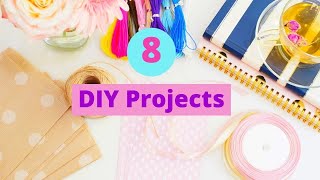 8 Crazy Easy Crafts From Waste Materials / DIY Projects