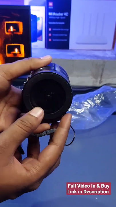 Mini Bluetooth Speaker WS-887 🔥 #shorts #speaker