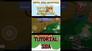 SBA TUTORIAL Y TRUCOS | SALTO BOMBA POTENTE | SUPER BEAR ADVENTURE #mesalianvideochannel #sba