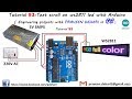 Text scroll on ws2811 led with Arduino (Tutorial:93 in हिंदी )