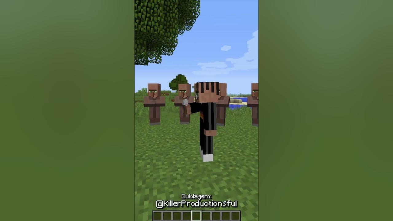 ESSE ALDEÃO MANJA DE RAP! | MINECRAFT | GROXMC  #minecraft #gameplay #groxmc #meusmanos