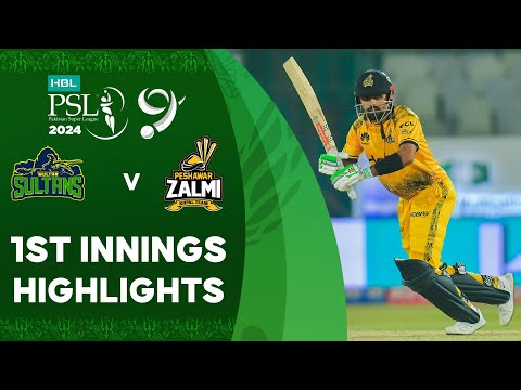 1st Innings Highlights | Multan Sultans vs Peshawar Zalmi | Match 31 | HBL PSL 9 | M1Z2U