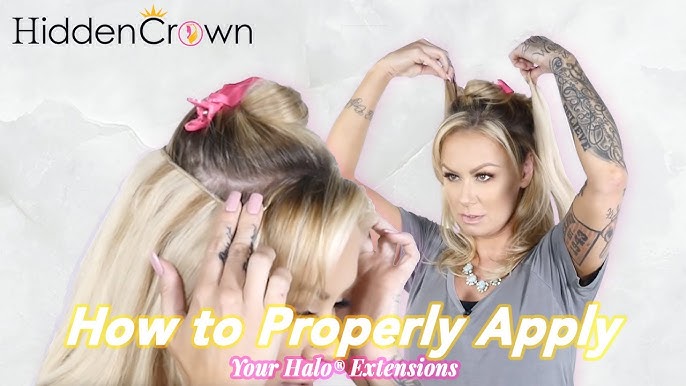 V-Clips - Hidden Crown Hair Extensions