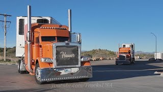 Truck Drivers as seen driving around TA and Petro Travel Centers in Arizona, Truck Spotting USA