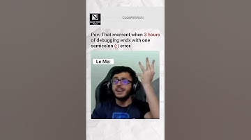 Developer debugging error fun #coding #memecoding #programmerlife #carryminati  #programmer #memes