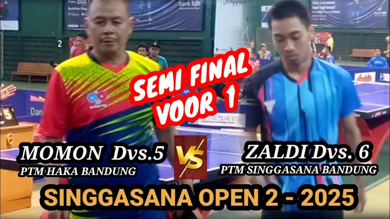 Senior harus menelan pil pahit ‼️MOMON dvs.5 🆚 ZALDI dvs.6 Singgasana open 2 - '25