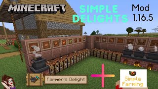 Simple Delights 1.16.5  Mod Spotlight ~  Minecraft Mod Spotlight