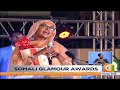 Jamila mohamed  hussein mohamed feted at somali glamour awards