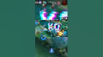 15 kills in 59 seconden... (Chou Speedrun) ⏱️ #Shorts #MLBB #Chou