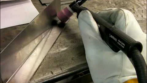 Tig Welding Aluminum with Remote Fingertip Amperage Control