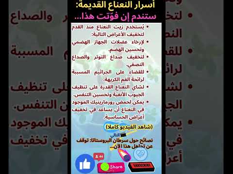 أسرار النعناع الصحية القديمة لا تفو ت هذا العلاج للهضم والصداع