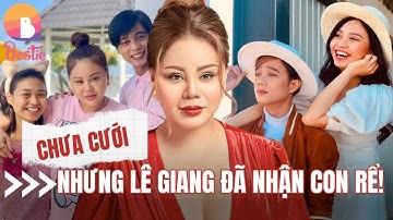 Lê Giang công nhận Tuấn Dũng là con rể dù người yêu con gái vẫn chưa dự định làm đám cưới