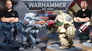 Warhammer 40k Schlachtbericht: Dark Angels vs. Sternenreich Tau (Minis, Tabletop, Chefoberboss)