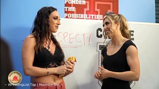 Jacy Jayne & Adrianna Rizzo Backstage: NXT February 13 2024