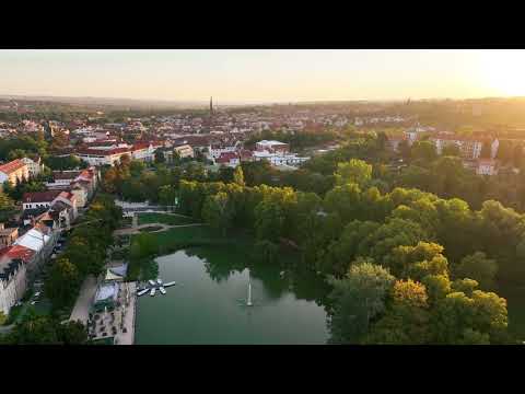 Sonnenaufgang am Lohteich in Apolda