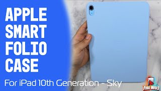 Apple Smart Folio for iPad 10th Generation - Sky screenshot 4