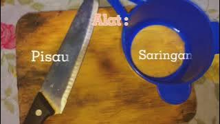 Cara membuat bedak dingin dari beras dan bengkoang✨|| Elsa Putri Azizah XIC Farmasi