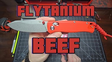 @flytaniumofficial BEEF - Great Upgrades to an awesome knife!! #upgraded