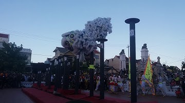 Đội lân tứ câu Thi tại hội an 2017