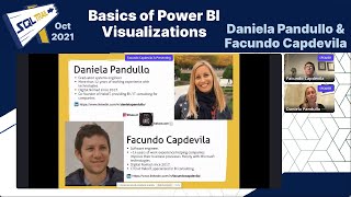 Basics of Power BI Visualizations | Facundo Capdevila & Daniela Pandullo | SQL Trail Oct 2021