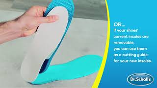 Dr. Scholl's | How To Use Massaging Gel® Advanced Insoles