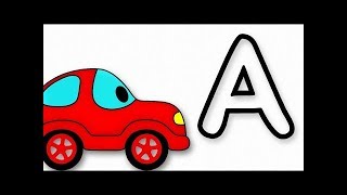 Learn the ABC with Funny Car and sing 'The Alphabet Song'!