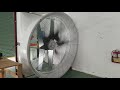 84 inch  213 meter direct drive exhaust fan