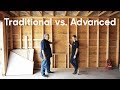 Traditional vs Advanced Framing - Details