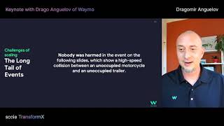 Scale AI’s TransformX Presentation with Waymo Head of Research Drago Anguelov