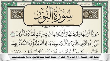 سورة النور | سعد الغامدي