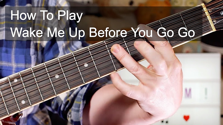 Wake Me Up Before You Go-Go Acoustic version - Acoustic performance video thumbnail