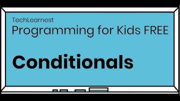 Programming basics for kids  free| Coding for Kids | Conditional if else statement