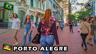 🇧🇷 Downtown Porto Alegre, Rio Grande do Sul, Brazil | 2022 【 4K UHD 】