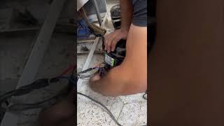 Chillier compressor change #follow #automobile #accircuits #foryou #machine #ac260 #vlog #likeme #l