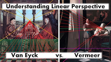 Understanding Linear Perspective - Jan van Eyck vs. Johannes Vermeer