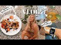 college vlog: new Apple Watch, cocktail night + yummy recipe